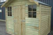 8ft x 6ft Kendal P/treated Garden Shed
