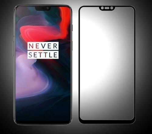 For OnePlus 6 1+6 Tempered Glass 9D Curved Screen Protector Full Coverage New - FHTOP6TG9D