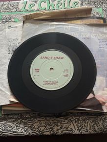 Sandie Shaw Hand in Glove 1984 The Smiths 7 Inch Vinyl Record
