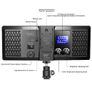 Neewer 144 pcs Dimmable Bi-color LED Video Light Kit with LCD Display Image 3