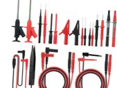 BRAND NEW 21pcs Electronic Test Lead Kits Multimeter Lead with Alligator Clips Replaceable Probes Tips Accessories Kit