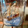 Vintage Crafted Tall Ship in a Pitlochry House of Lords Whisky Bottle 1960 s Image 4