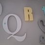 Alphabet wooden wall art. Image 10