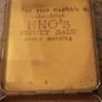 vintage/antique white metal advertising tin Image 5