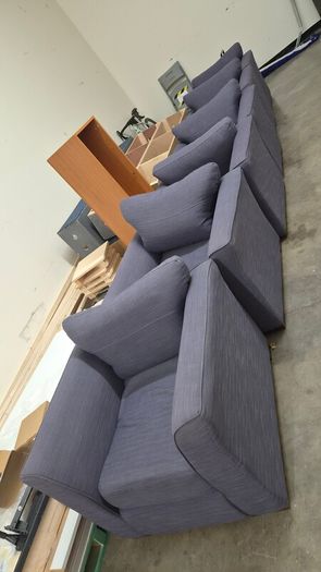 Armchairs x 6