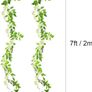 Artificial Wisteria Vine Garland Plants Flowers Arts For Ceremony Home Wedding Decoration Image 2