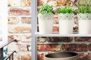3x Skurar Plantpot/Dried Flowers/Make-up brushes/Pens