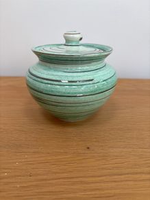 Pottery Jar with Lid (10cm)