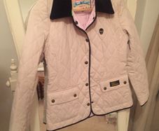 Genuine Cream Pauls Boutique Jacket size Small