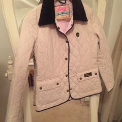 Genuine Cream Pauls Boutique Jacket size Small