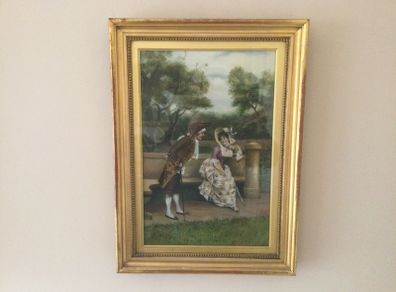 Art - Vintage Oil on Panel.