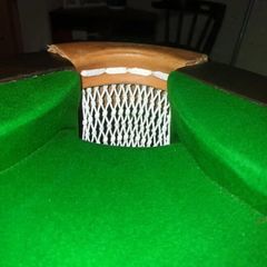 Snooker table 9 x 4.5 ft.  Made by Abbey Billards, Dublin