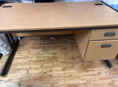 solid office desk