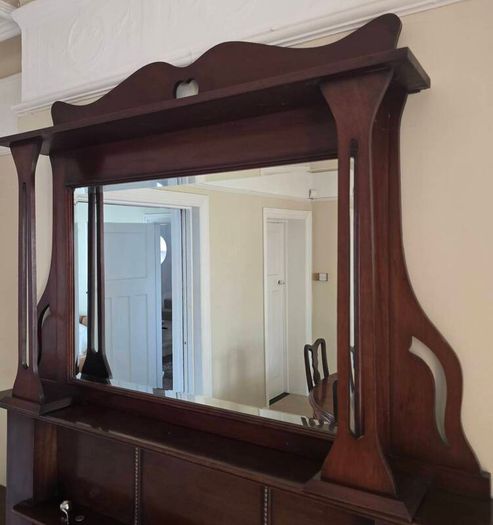 Mahogany Mantelpiece Mirrors
