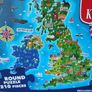 United Kingdom Round Puzzle (210 Pieces) + 32-Page Book Image 3