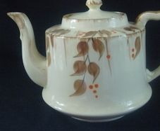 1940's/50's Hand painted Tea pot