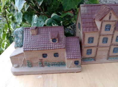 Miniature house, piggy bank, money box, savings box