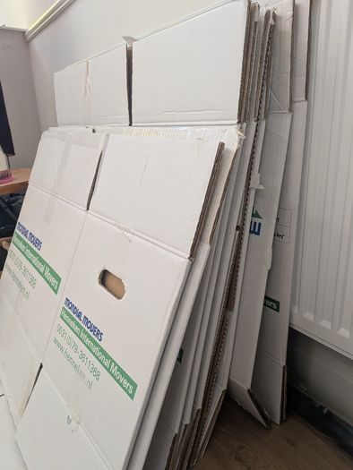 Moving boxes for free!