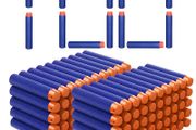 7.2cm 100pcs For Nerf Soft Bullets Darts Round Head Refill Sponge Darts Kids Children Toy Gun Bullets For NERF N-Strike Blasters
