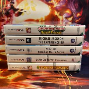 Nintendo 3DS Brand New Sealed Video Games Bundle