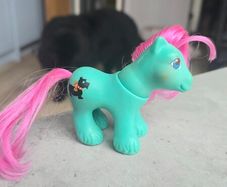 Baby Brother Paws Puppy Peek-a-Boo Ponies MLP G1 My Little Pony