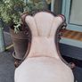 Rare Antique Walnut Ladies Chair Image 2