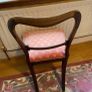 Antique  chair and side table Image 4