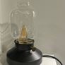 Ikea Black Lamp (tarnaby) - Like New + Led Bulb Included Image 2