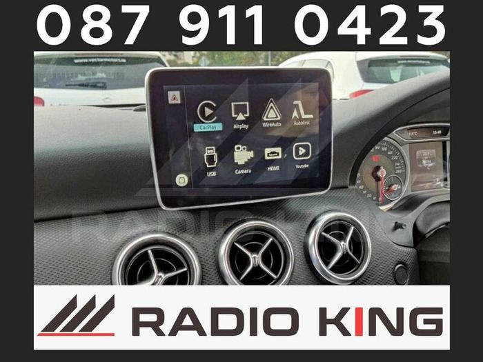 Premium Carplay Mercedes A B C E Glc Cla Amg Android Auto Stereo