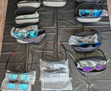 Job lot of sunglasses including cases