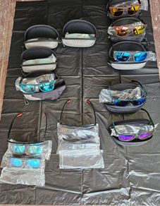 Job lot of sunglasses including cases