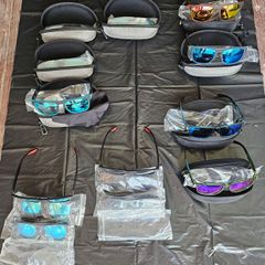 Job lot of sunglasses including cases