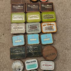 Tobacco Tins - 5 euros each or 5 for 20 euros
