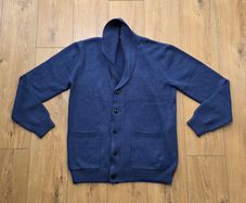 Douglas Hayward Shawl Collar Men's cardigan Size XL