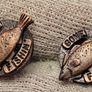 Fishing Cufflinks and Pin Badges Gone Fishing Cufflinks Pike Pin Badge Image 6