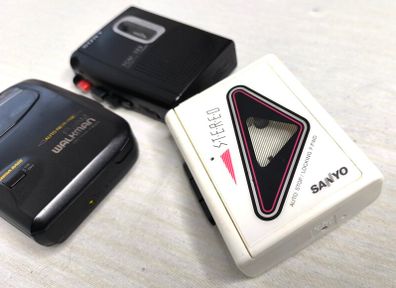 Faulty Vintage Walkman Cassette Player/Corder Bundle