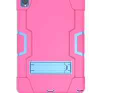 For Apple iPad 8th/7th (2020/2019) 10.2 inch Hard Case Survivor with Stand - Rose
