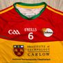Carlow GAA Match-Worn GPS Jersey 2018-2019 Image 2