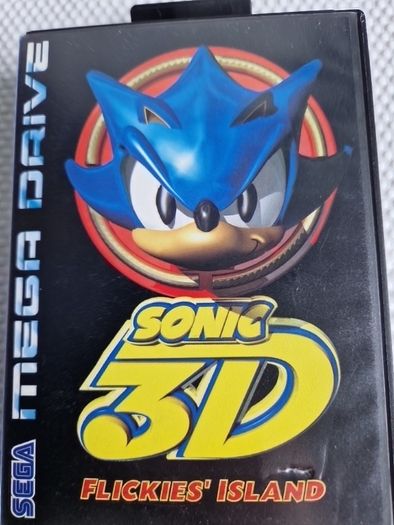 Sonic 3D Flickies Island Sega Mega Drive Arcade Retro Games Original