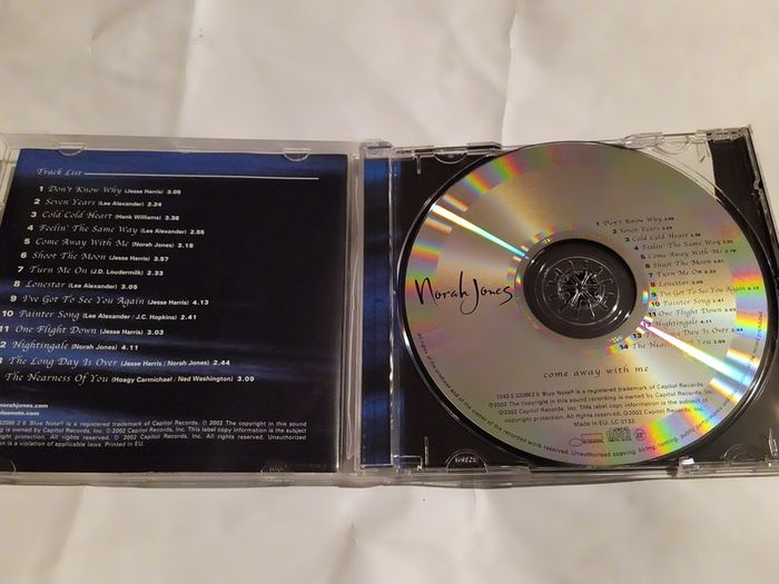 Norah Jones - Come Away With Me Cd