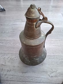 Vintage Copper Pitcher 1961 Middle eastern