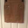 BNWT Suede Mini Skirt Image 3