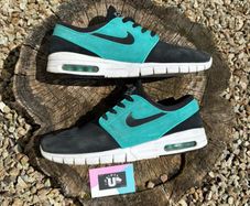 Nike SB Air Max Jaded Black Teal Suede