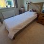 Single oak bed frame Image 2