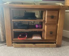 Oak Tv Unit