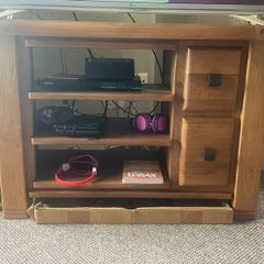 Oak Tv Unit