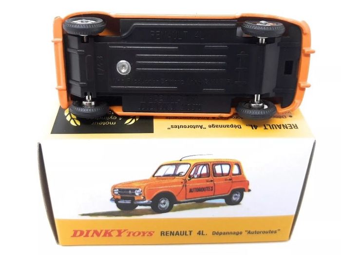 Atlas Dinky Toys 1/43 Renault 4 autoroutes