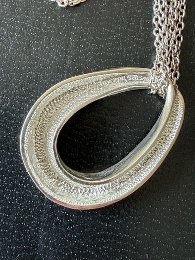 silver necklace