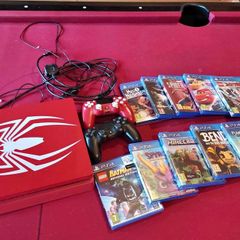 ps4 Slim spiderman 1Tb and controller 2
