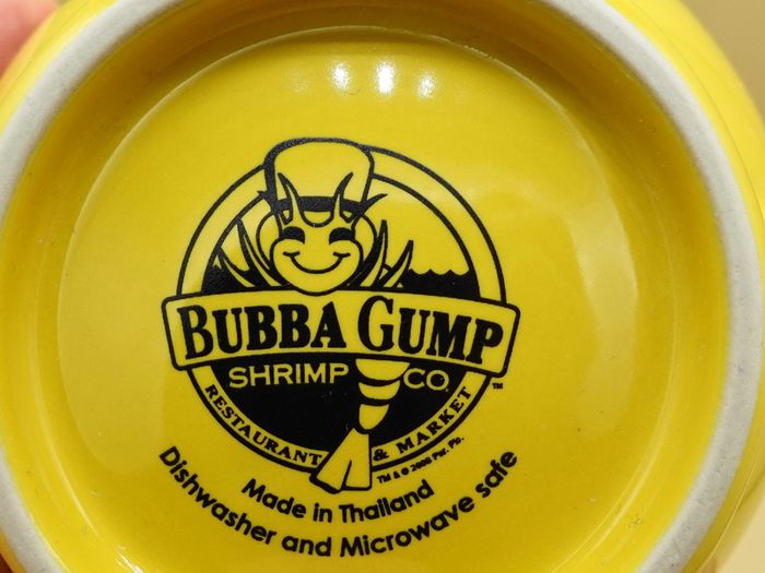 Bubba Gump Shrimp CO Smiley Face Mug